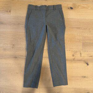 J.Crew Cameron slim cropped pant in four-season stretch Size 4 Gray